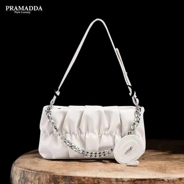 White_Cloud_Chain_Shoulder_Sling_Bag_for_Women