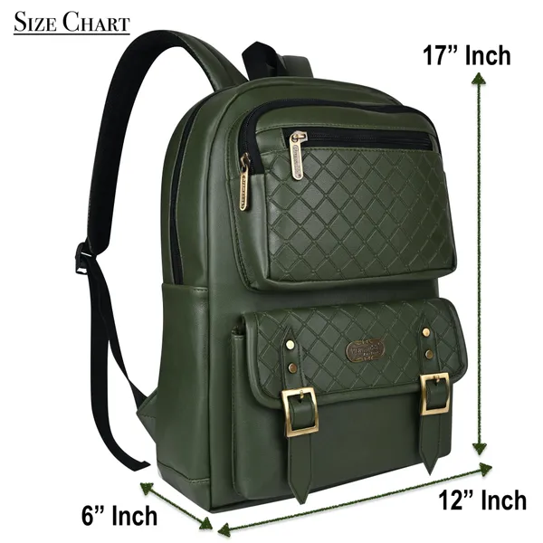 Milan_Forest_Green_Backpack_for_Men_and_Women._College_Office_Travel_Laptop_Backpack