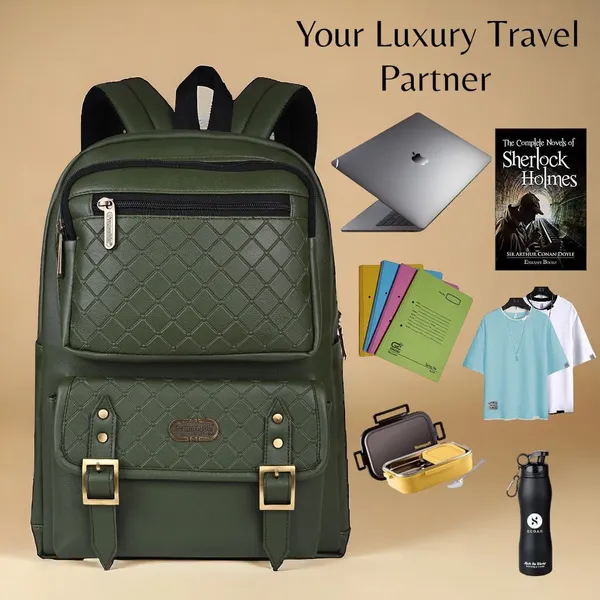Milan_Forest_Green_Backpack_for_Men_and_Women._College_Office_Travel_Laptop_Backpack