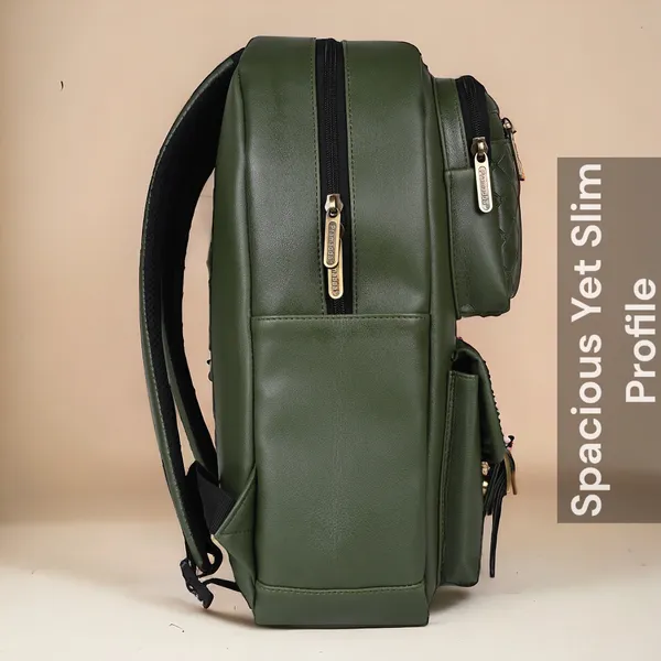 Milan_Forest_Green_Backpack_for_Men_and_Women._College_Office_Travel_Laptop_Backpack
