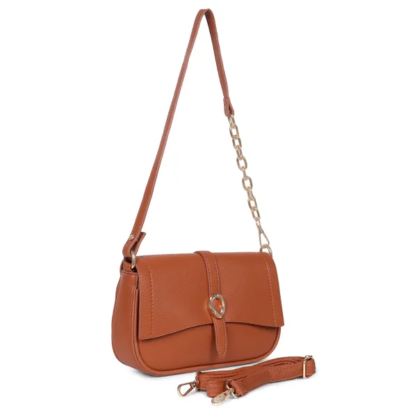 Tan_Elegant_Pamela_Sling_Crossbody_Cum_Shoulder_Bag