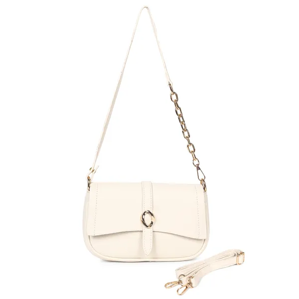 White_Elegant_Pamela_Sling_Crossbody_Cum_Shoulder_Bag