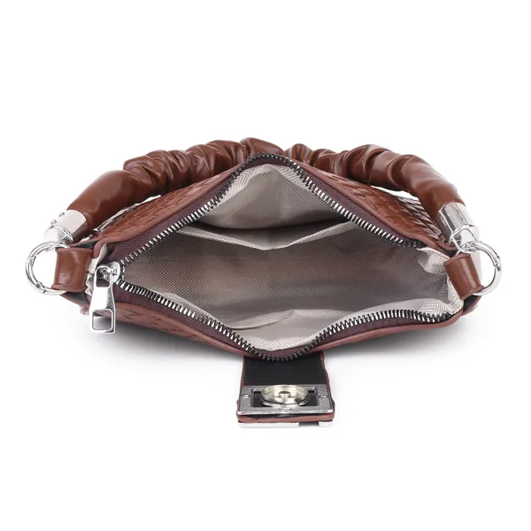 Brown_Elegant_Valentina_Shoulder_Bag_Ith_Sling_Belt