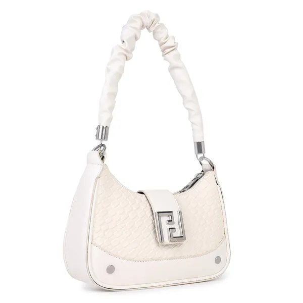 White_Elegant_Valentina_Shoulder_Bag_Ith_Sling_Belt