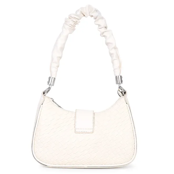 White_Elegant_Valentina_Shoulder_Bag_Ith_Sling_Belt