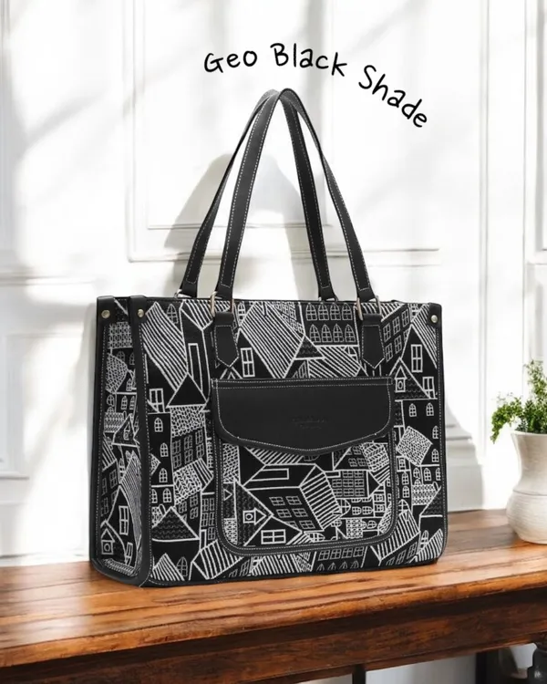 Geo_Print_Aisha_Canvas_Laptop_Box_Tote_Bag