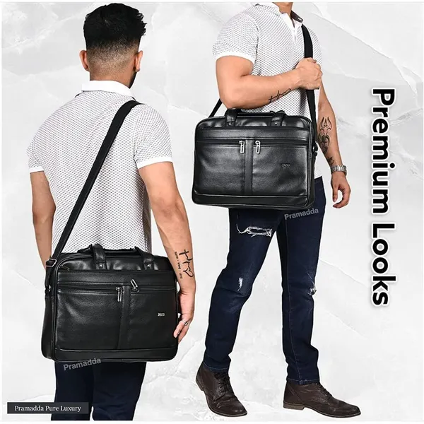 Unisex_Vegan_Leather_Laptop_Messenger_Bags_For_Office,_College,_Travel