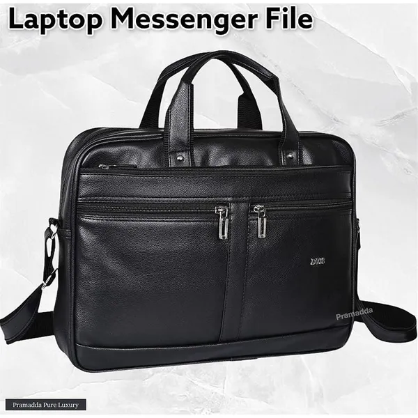 Unisex_Vegan_Leather_Laptop_Messenger_Bags_For_Office,_College,_Travel