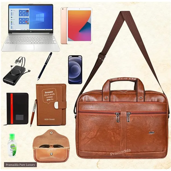 Unisex_Vegan_Leather_Laptop_Messenger_Bags_For_Office,_College,_Travel