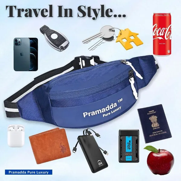 Blue_Pure_Luxury_Unisex_Tourister_Waist_Zip_Pouch_Sport_Bag