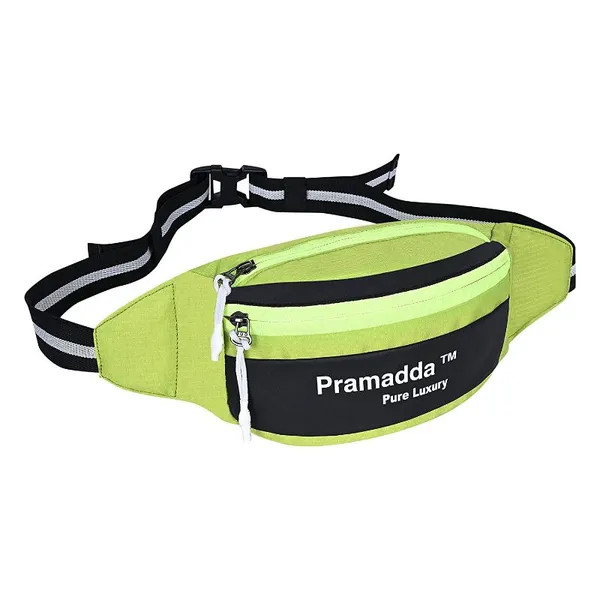 Neon_Green_Pure_Luxury_Unisex_Tourister_Waist_Zip_Pouch_Sport_Bag