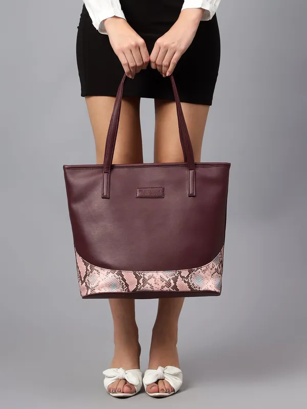 Sophie_Snake_Print_Tote_Bag_For_Women