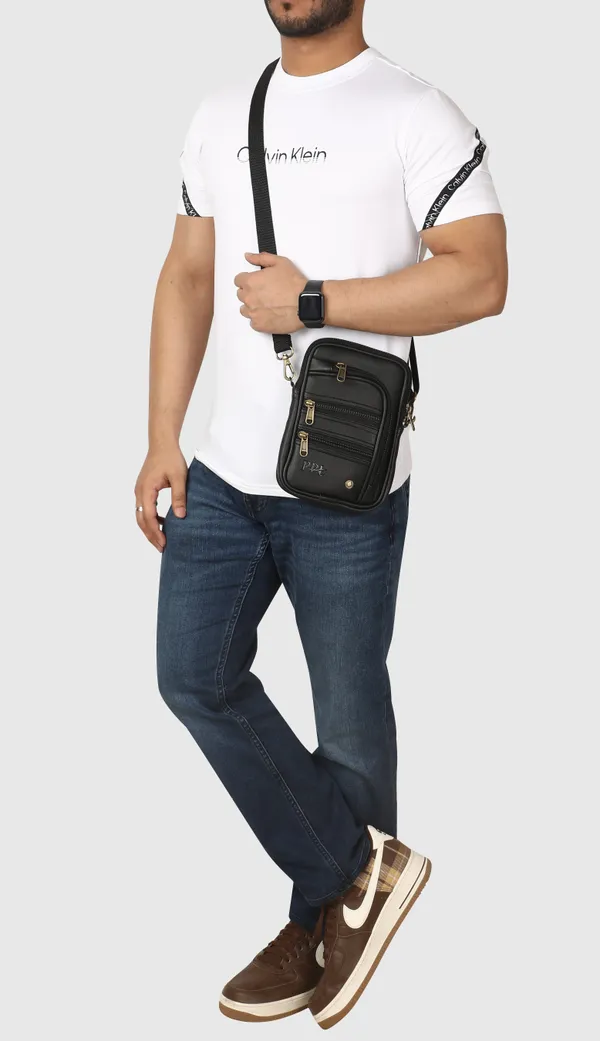 Multicolor_Stylish_Classy_7-Zip_Sling_Bag_For_Men