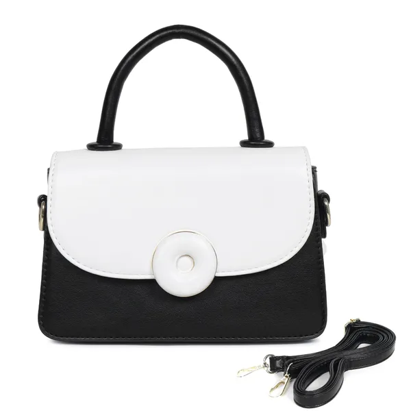 Black_&_White_Stylish_Madision_Sling_Crossbody_Cum_Shoulder_Bag_(korean)