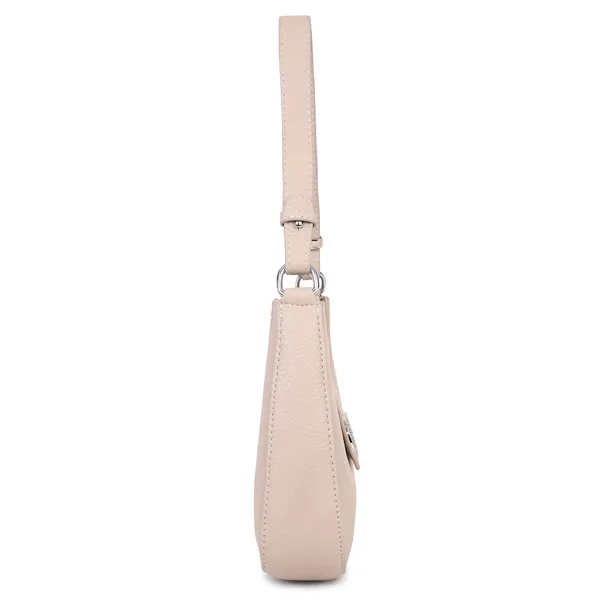 Beige_Classic_Venus_Shoulder_Bag_With_Sling_Belt