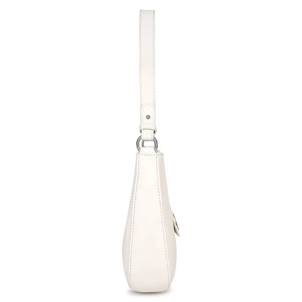 White_Classic_Venus_Shoulder_Bag_With_Sling_Belt_(korean)