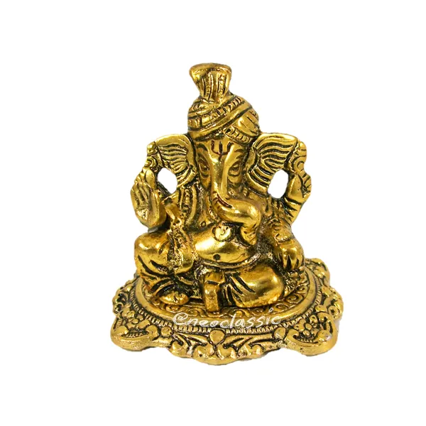 NEO_CLASSIC_Decorative_Lord_Ganesha_Statue_Small_Antique_Gold_Finish_God_Idol_Traditional_Religious_Home_Dcor_Showpiece_for_Temple_Gifting