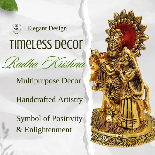 NEO_CLASSIC_Radha_Krishna_Standing_with_Cow_–_Religious_Murti_for_Home,_Office_&_Mandir_(7_Inch)