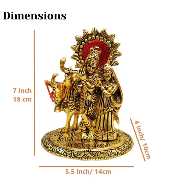NEO_CLASSIC_Radha_Krishna_Standing_with_Cow_–_Religious_Murti_for_Home,_Office_&_Mandir_(7_Inch)