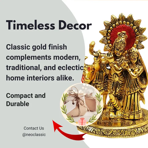 NEO_CLASSIC_Radha_Krishna_Standing_with_Cow_–_Religious_Murti_for_Home,_Office_&_Mandir_(7_Inch)