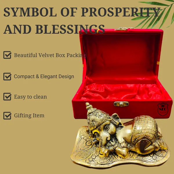 Ganesh_Sleeping_Baby_Ganesh_Resting_Ganesh_Idol_Lord_Ganesha_Statue_Ganpati_Murti_with_Beautiful_Velvet_Box_Packing
