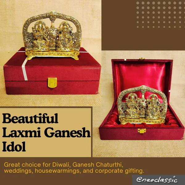 NEO_CLASSIC_Laxmi_Ganesh_Statue_–_Gold_Finish_Lakshmi_Ganpati_Idol_with_Premium_Velvet_Box_for_Home_&_Office_Décor