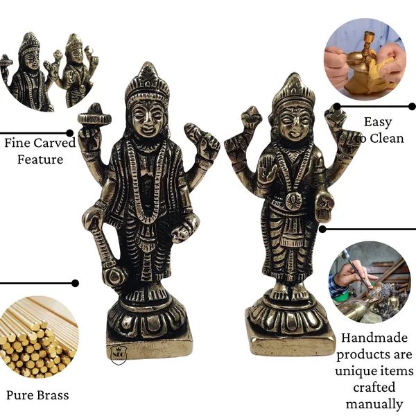 Lord_Vishnu_Laxmi_Standing_Statue_Solid_Fine_Brass_Laxmi_Narayan_Murti