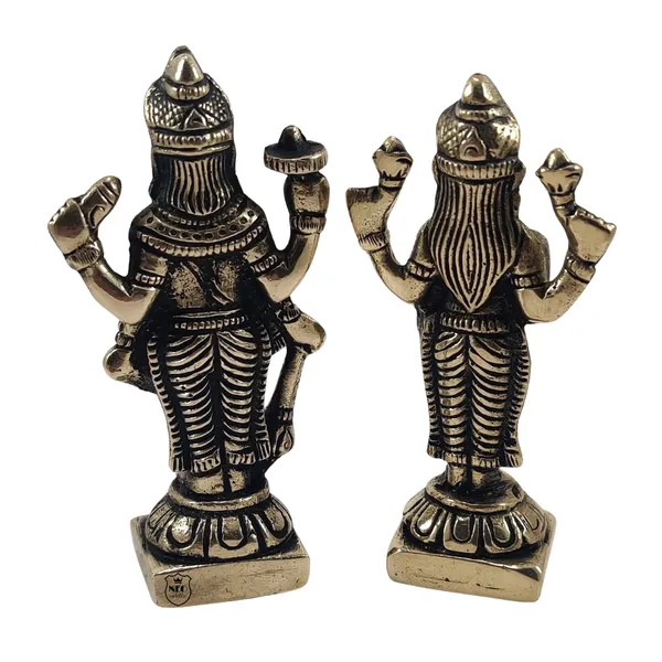 Lord_Vishnu_Laxmi_Standing_Statue_Solid_Fine_Brass_Laxmi_Narayan_Murti