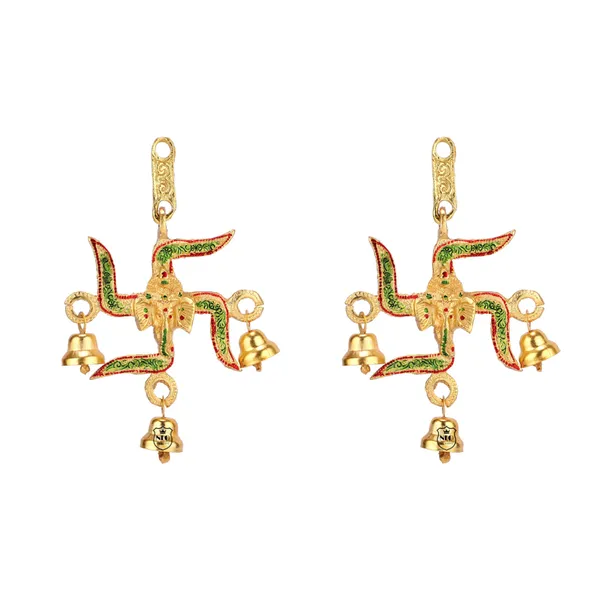 NEO_CLASSIC_Swastik_Door_Entrance_Wall_Hanging_with_Om_Symbol_|_Metal_Vastu_Hanging_for_Home,_Main_Door,_Pooja_Room_&_Office_Décor_|_Red_Auspicious_Religious_Symbol