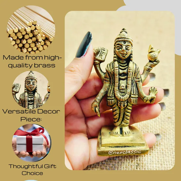 NEO_CLASSIC_Dhanvantari_Brass_Idol_|_The_Physician_of_Gods_Statue_for_Home_Temple,_Pooja_&_Dhanteras_Rituals_|_Religious_Décor_Murti_(Height_3.5_Inch)