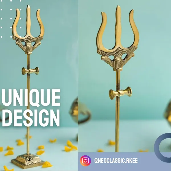 NEO_CLASSIC_Sacred_Shiva_Trishul_with_Damru_–_Temple_Decor_for_Puja_Room_(7_Inch)