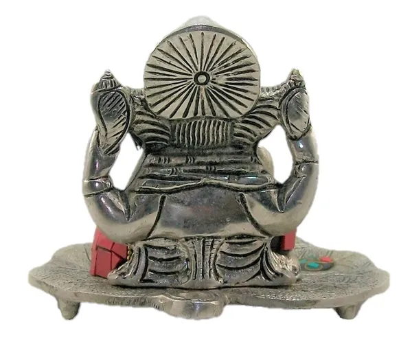 NEO_CLASSIC_Ganesh_Idol_on_Leaf_Deepak_Metal_Hand_Carved_Multicolor