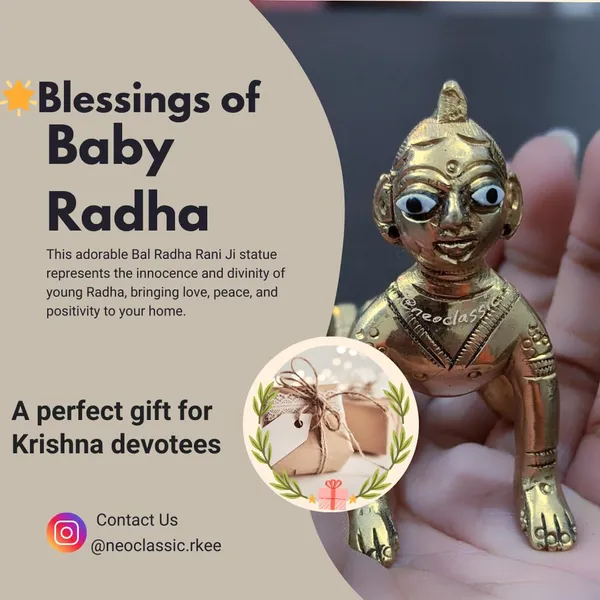 Radha_Rani_Brass_Idol_for_Home_Temple_Goddess_Kishori_Ji_Balpan_Murti_Premium_Brass_Statue_for_Pooja_Room,_Mandir_Spiritual_Dcor