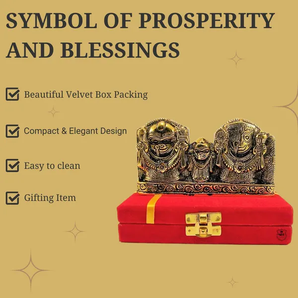 Jagannath,_Balaram_and_Subhadra_Maa_Idol_Murti_Statue_for_Home_Pooja_Mandir_Temple_Dcor_Handicraft_Art