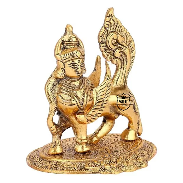 NEO_CLASSIC_Kamdhenu_Cow_Metal_Showpiece_–_Gold_Decorative_Gift_for_Home_Décor