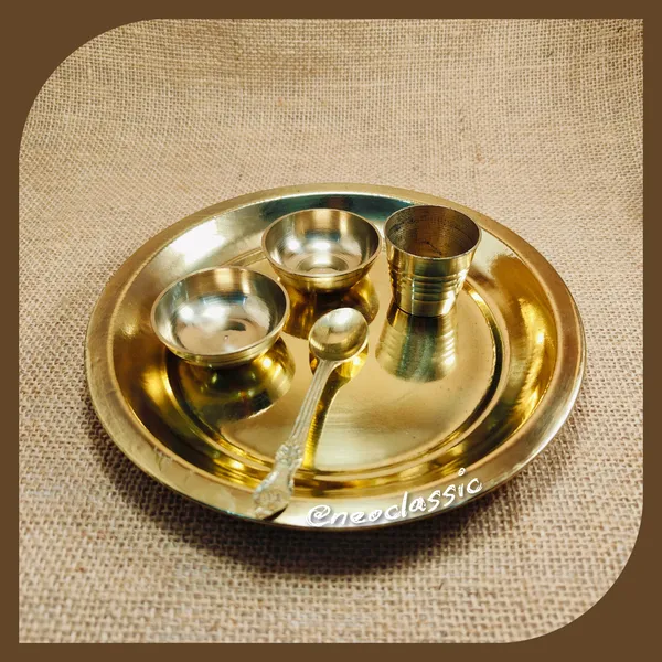 NEO_CLASSIC_Laddu_Gopal_Bhog_Thali_Set_–_Brass_Puja_Bartan_for_Mandir_(5_Pieces,_7_Inch)