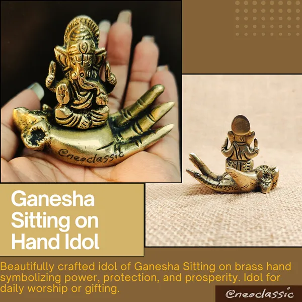 Ganesha_Idol_Sitting_on_Hand_2.2_Inch_Pure_Brass_Ganpati_Murti_Hath_Ganesh_Showpiece_for_Home_Temple,_Pooja_Decor