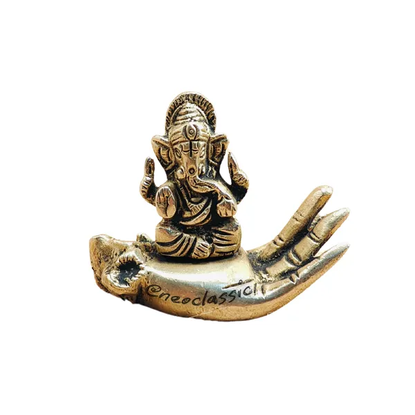 Ganesha_Idol_Sitting_on_Hand_2.2_Inch_Pure_Brass_Ganpati_Murti_Hath_Ganesh_Showpiece_for_Home_Temple,_Pooja_Decor