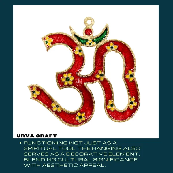 Om_Sign_Statue_OM_Wall_Hanging_Sculpture_Vastu,_Good_Luck_Pooja_Idol_Home_Decor_Red_8.5_Inch