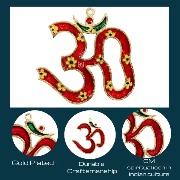 Om_Sign_Statue_OM_Wall_Hanging_Sculpture_Vastu,_Good_Luck_Pooja_Idol_Home_Decor_Red_8.5_Inch