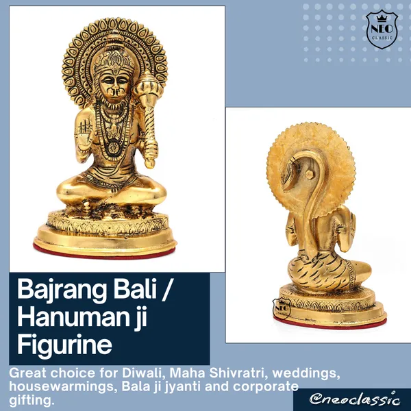 Hanuman_Ji_Sitting_Bajrang_Bali_Idol_Murti_7.5_Inch_Medium_Size_Metal_Gold_Finish_Statue_for_Home_Temple,_Pooja_Room,_Gift_Decorative_Showpiece
