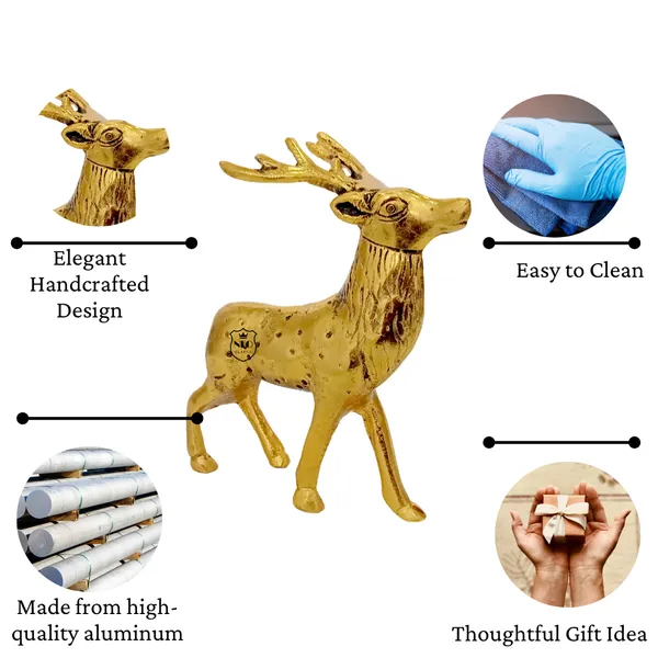 NEO_CLASSIC_Vastu_Feng_Shui_Pair_of_Standing_Metal_Deer_Statue_Showpiece_|_Decorative_Lucky_Deer_Set_for_Home_&_Office_Decor_(Set_of_2,_5.5_Inch)
