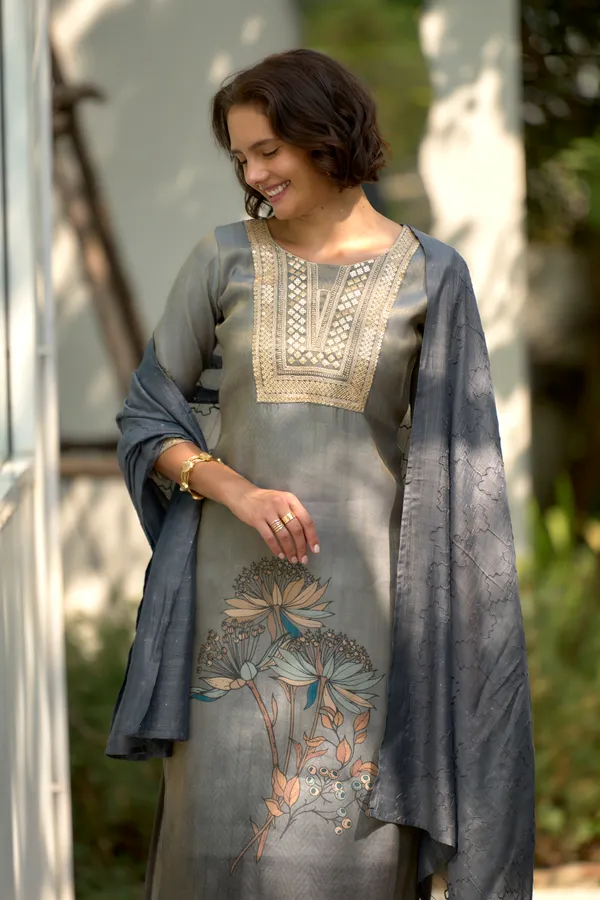 Grey_Viscose_Kurta,_Pant_&_Dupatta_Set_For_Women_&_Girls