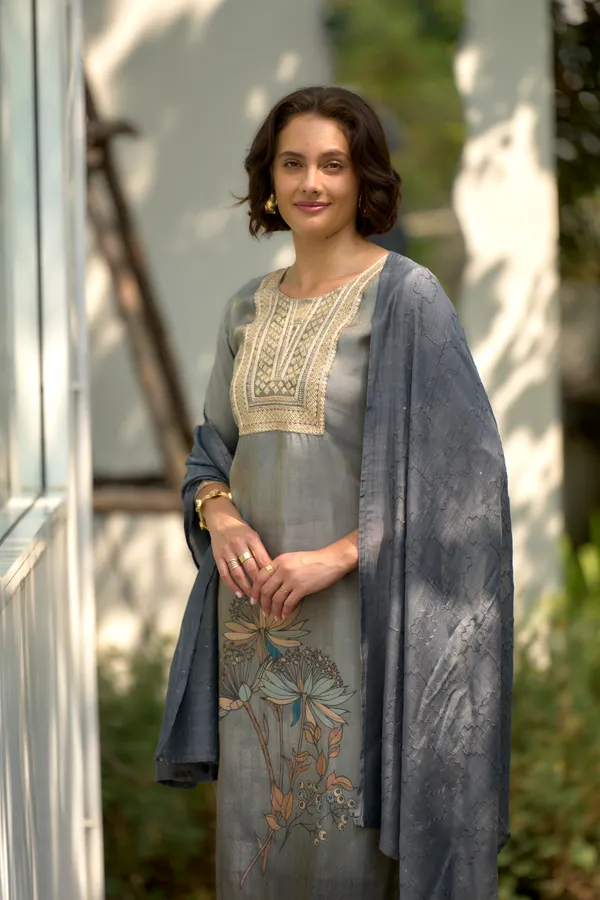 Grey_Viscose_Kurta,_Pant_&_Dupatta_Set_For_Women_&_Girls