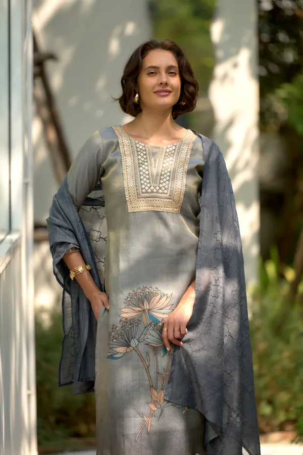 Grey_Viscose_Kurta,_Pant_&_Dupatta_Set_For_Women_&_Girls