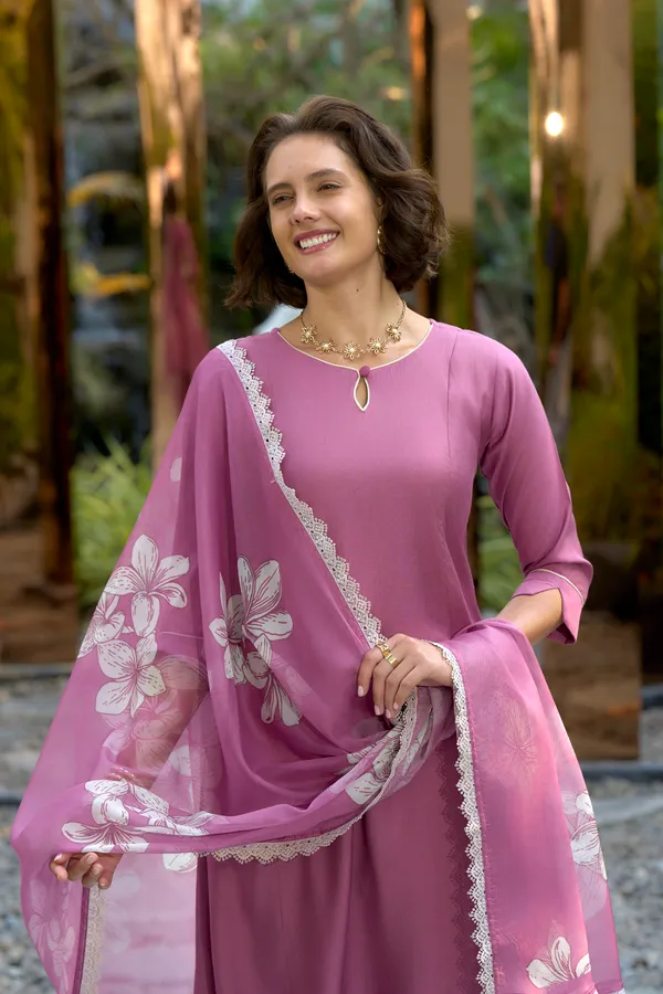 Pink_Viscose_Kurta,_Pant_&_Dupatta_Set_For_Women_&_Girls