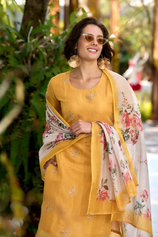Yellow_Viscose_Kurta,_Pant_&_Dupatta_Set_For_Women_&_Girls