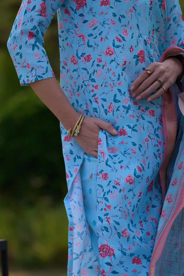 Aqua_Viscose_Kurta,_Pant_&_Dupatta_Set_For_Women_&_Girls