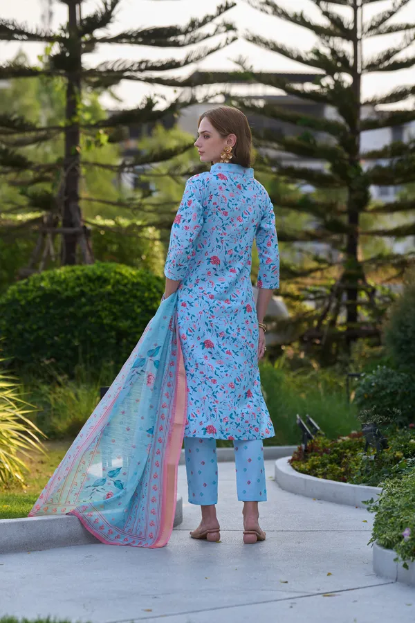 Aqua_Viscose_Kurta,_Pant_&_Dupatta_Set_For_Women_&_Girls
