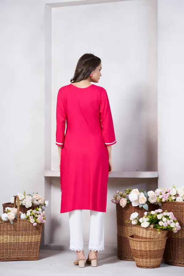 Light_Pink_Viscose_Rayon_Embroidery_Kurta_For_Women_&_Girls